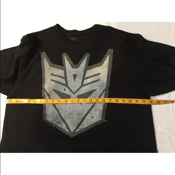 Transformers autobots deceptions symbol licensed adult XL tshirt - Picture 3 of 4
